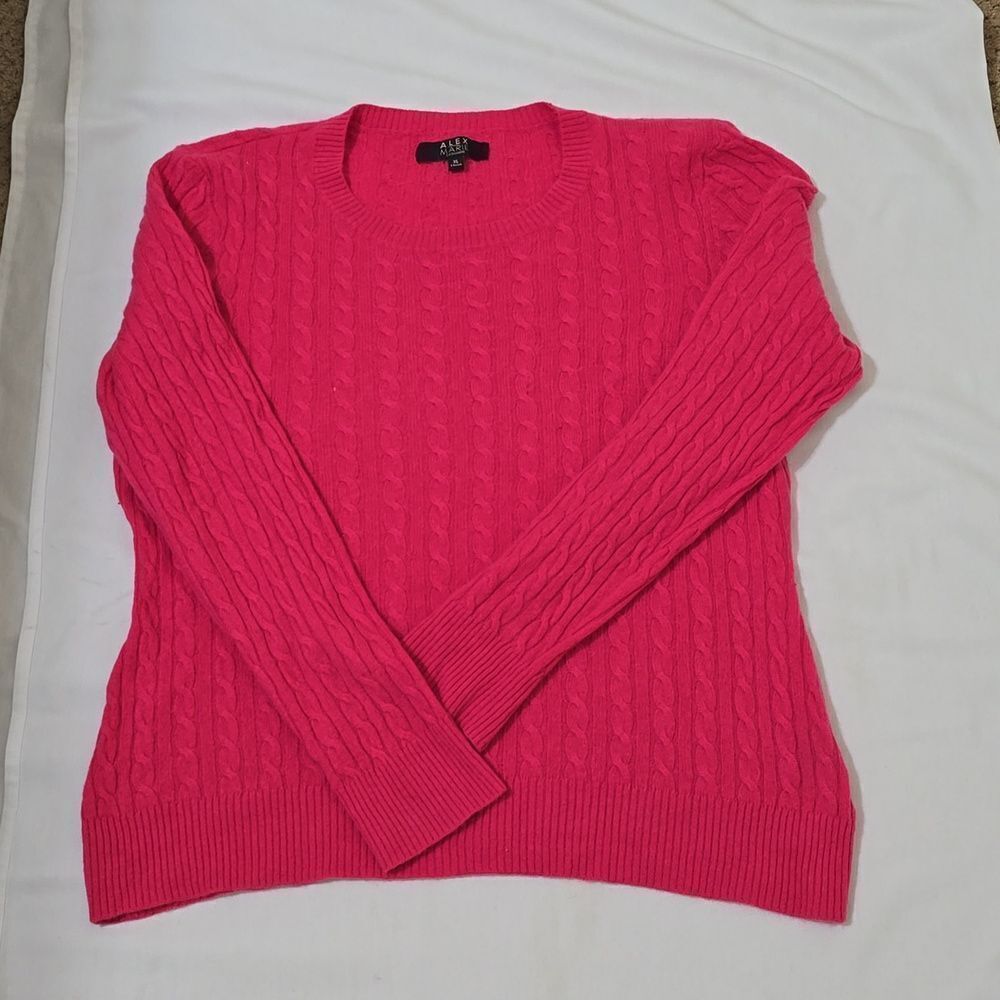 ALEX MARIE CASHMERE SWEATER SIZE XL